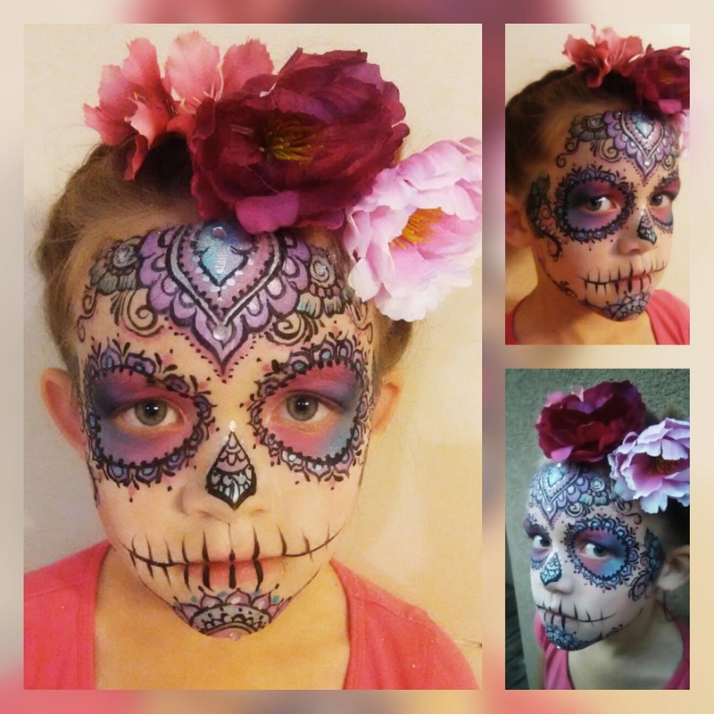 Sugar Skull Face Painter | Face Painting Adventures - FACE PAINTING ...